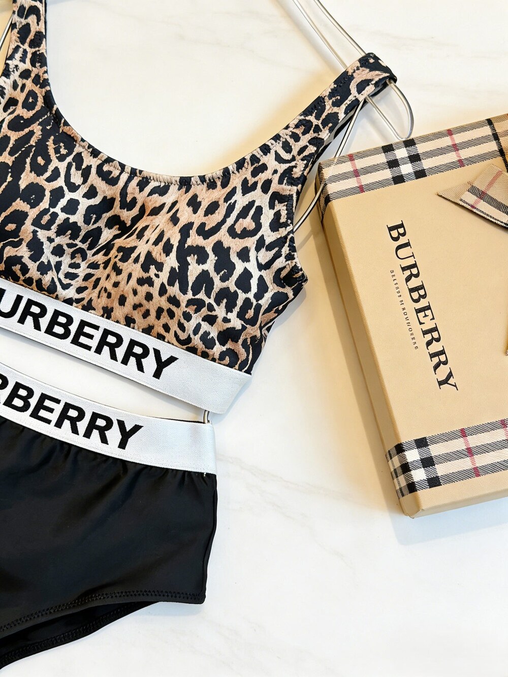 Luxury Leopard Print Bikini Set - Picture 6 of 6